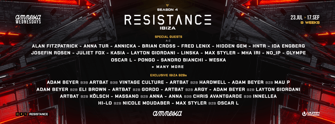 RESISTANCE Ibiza