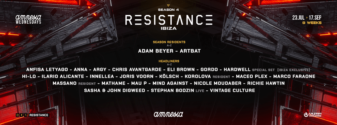 RESISTANCE Ibiza